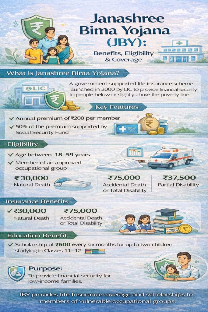 janashree bima yojana, Impact Guru