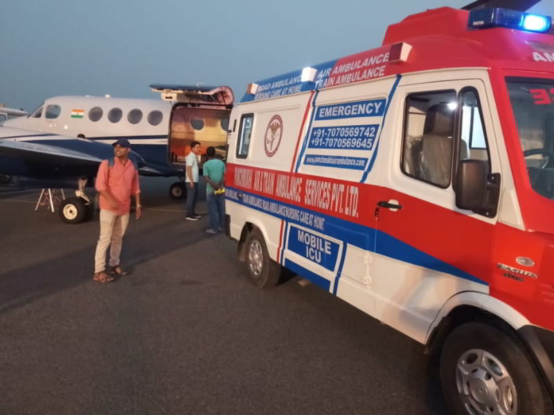 Panchmukhi Air and Train Ambulance Services - Air Ambulance In Kolkata