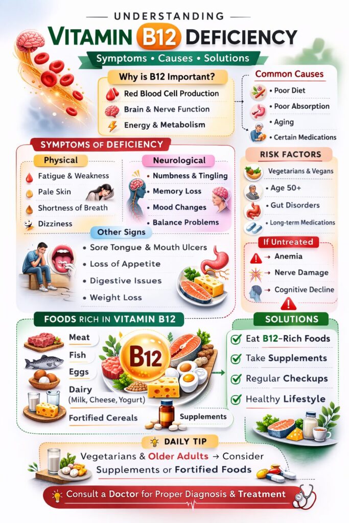 vitamin b12 deficiency, Impact Guru