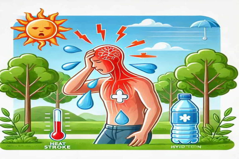 Sunstroke Meaning In Hindi