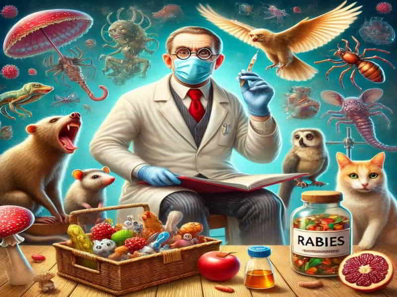 Rabies Ke Lakshan