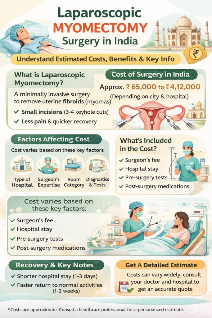 Laparoscopic Myomectomy Surgery Cost In India, Impact Guru