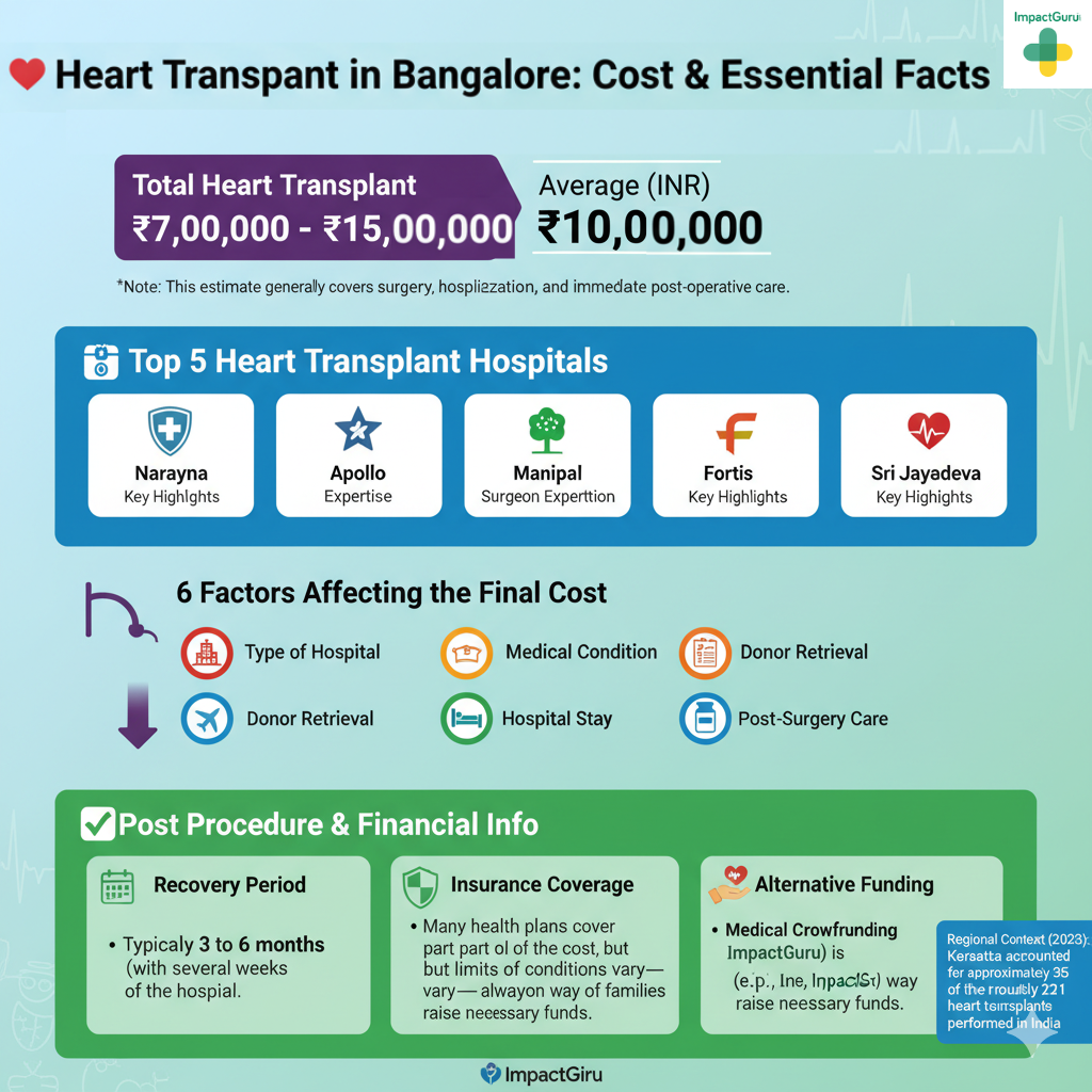 Heart Transplant in Bangalore, Impact Guru