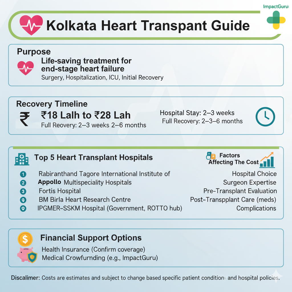 Heart Transplant in Kolkata, Impact Guru