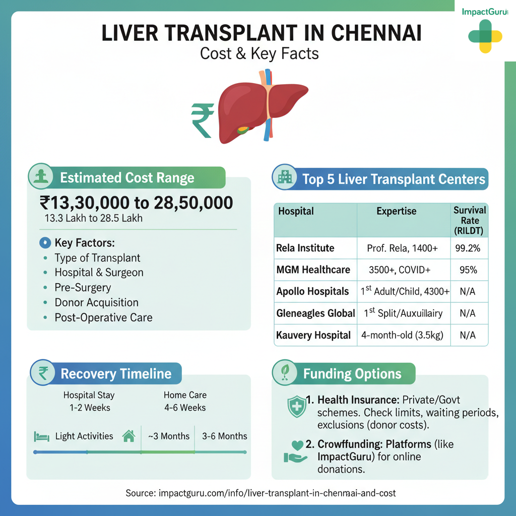 Liver transplant in Chennai, Impact Guru