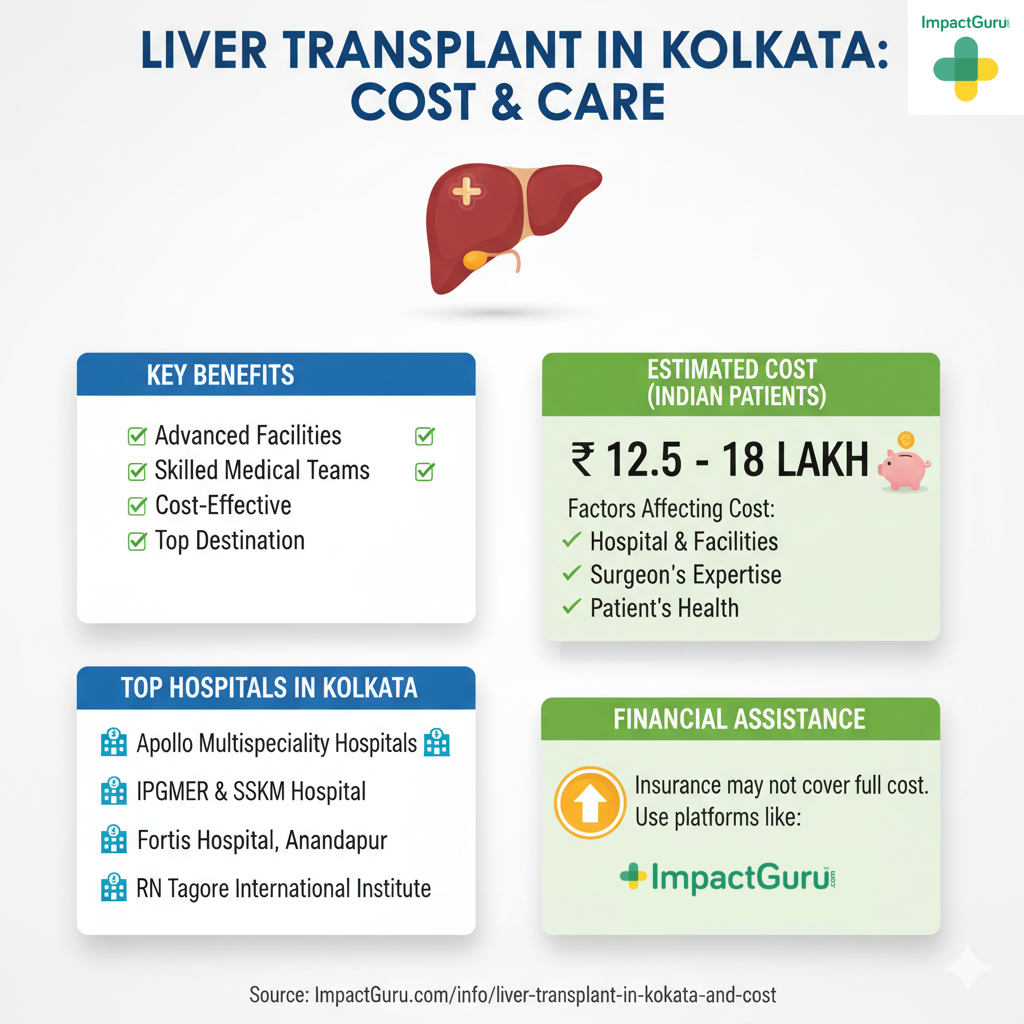 liver transplant in Kolkata, Impact Guru