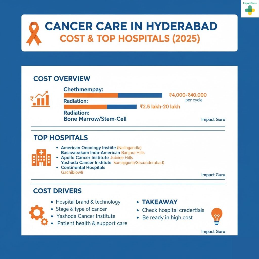 Which Are the Best Cancer Hospitals in Hyderabad With Cost?