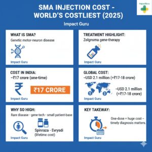 SMA Injection Cost in India 2026 | Zolgensma & Alternatives