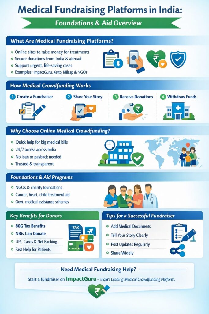 medical fundraising platforms in India, Impact Guru