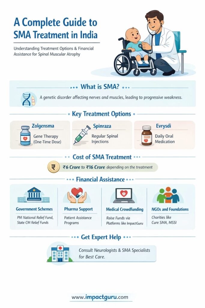 SMA treatment India, Impact Guru