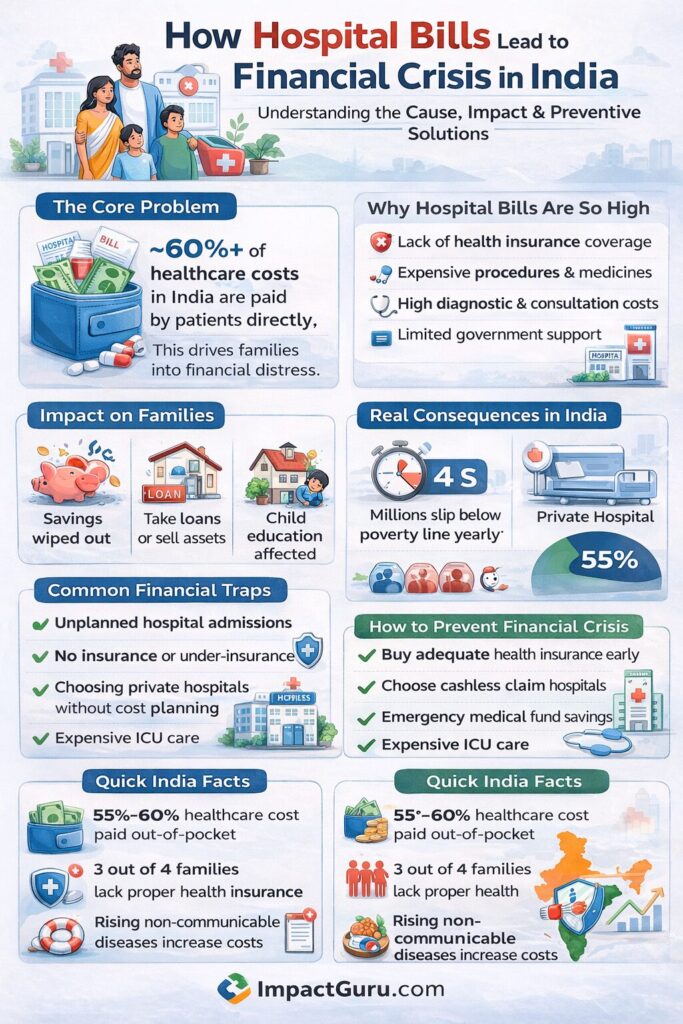 Hospital Bills Financial Crisis in India
