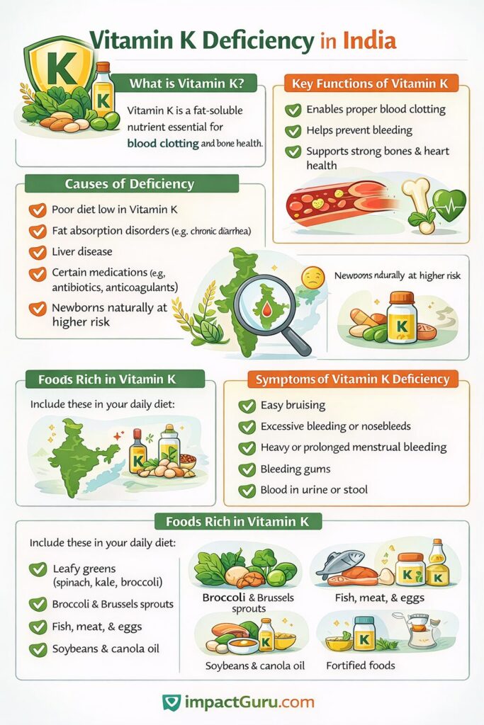 Vitamin K deficiency in India, Impact Guru