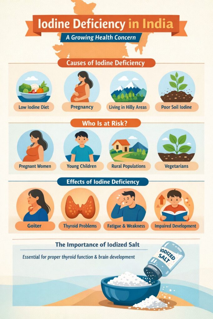 Iodine Deficiency in India, Impact Guru