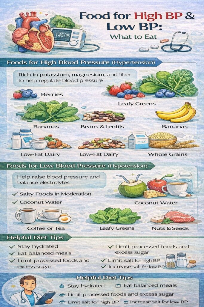 food for high bp, Impact Guru