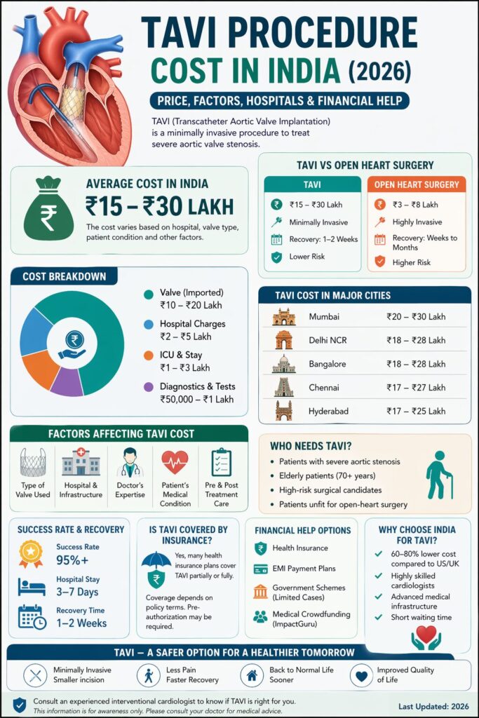 tavi procedure cost in india, Impact Guru