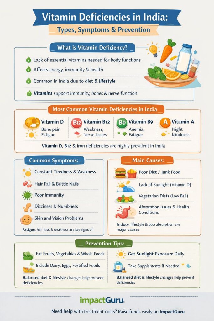 vitamin deficiencies in india