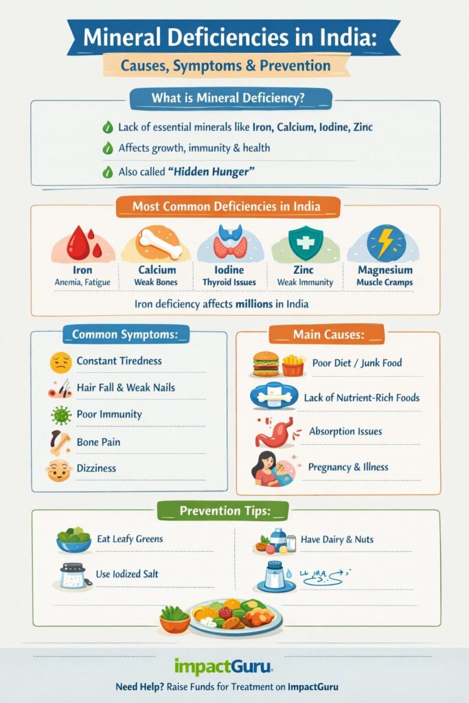 Mineral deficiencies in India, Impact Guru