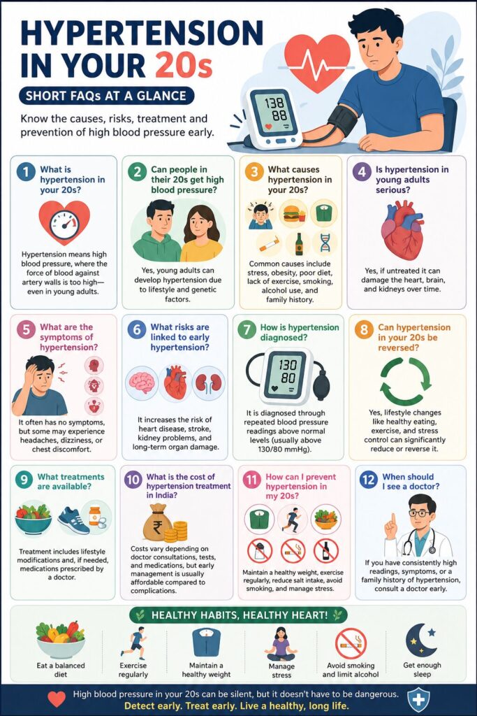 hypertension in 20s, Impact Guru