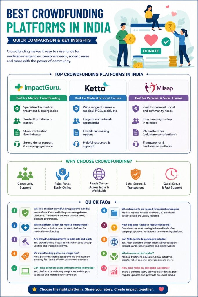 Best Crowdfunding Platforms in India, Impact Guru