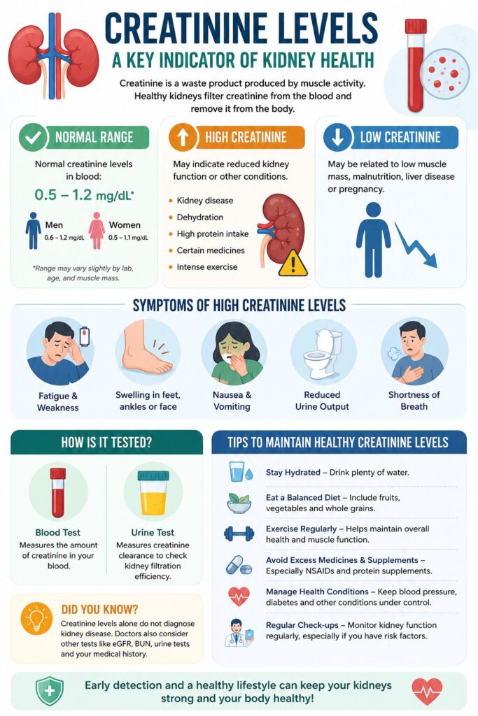 Creatinine Levels, Impact Guru