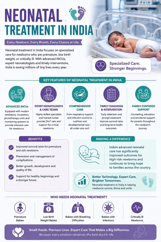 neonatal treatment in India, Impact Guru