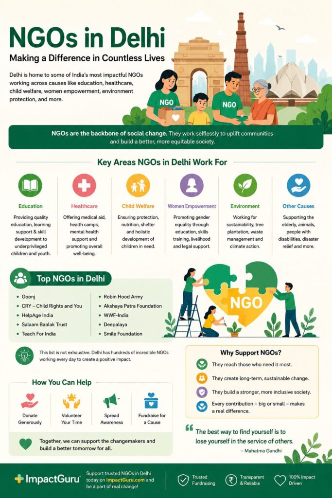 NGOs in Delhi, Impact Guru