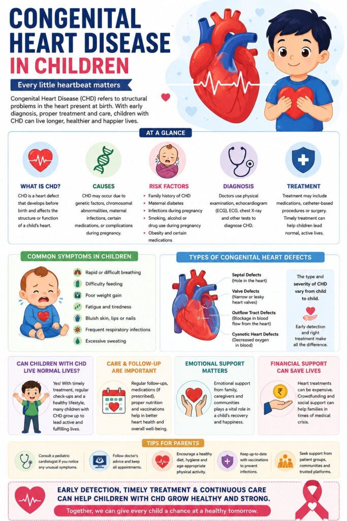 Congenital Heart Disease in Children, Impact Guru