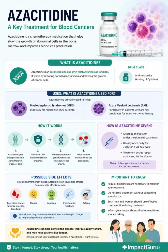 Azacitidine, Impact Guru