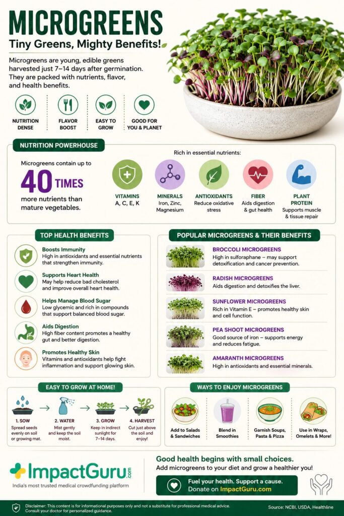 Microgreens: Benefits, Nutrition & Growing Guide