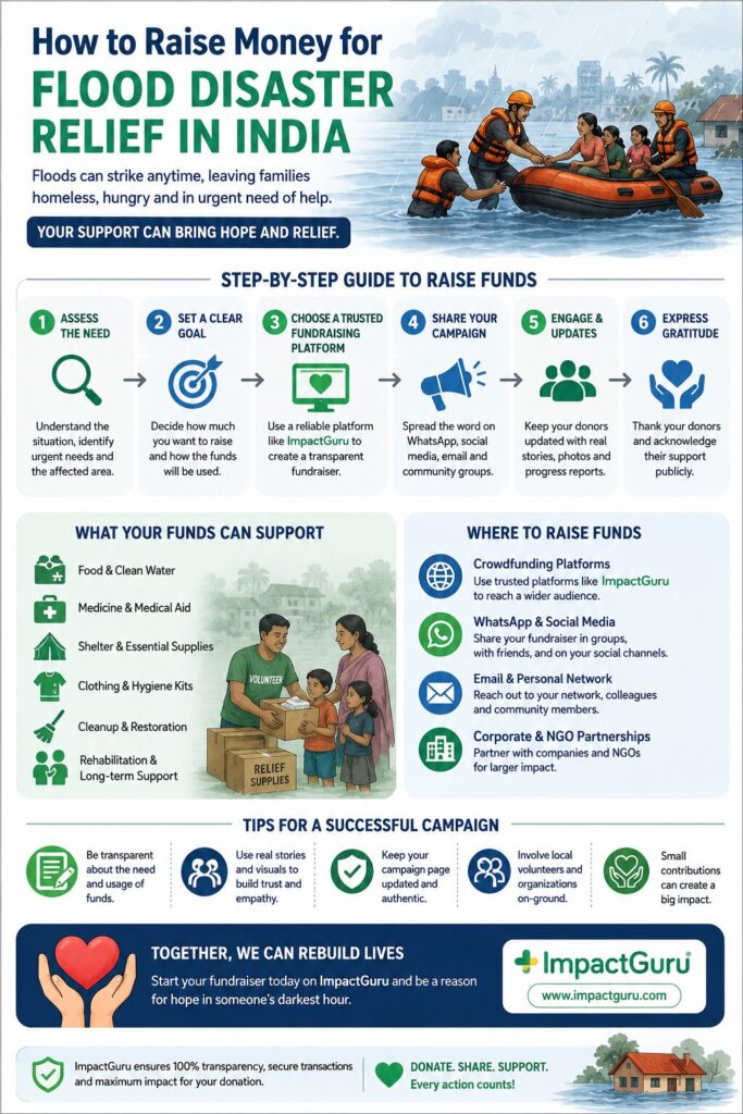 How to Raise Money for Flood Relief in India