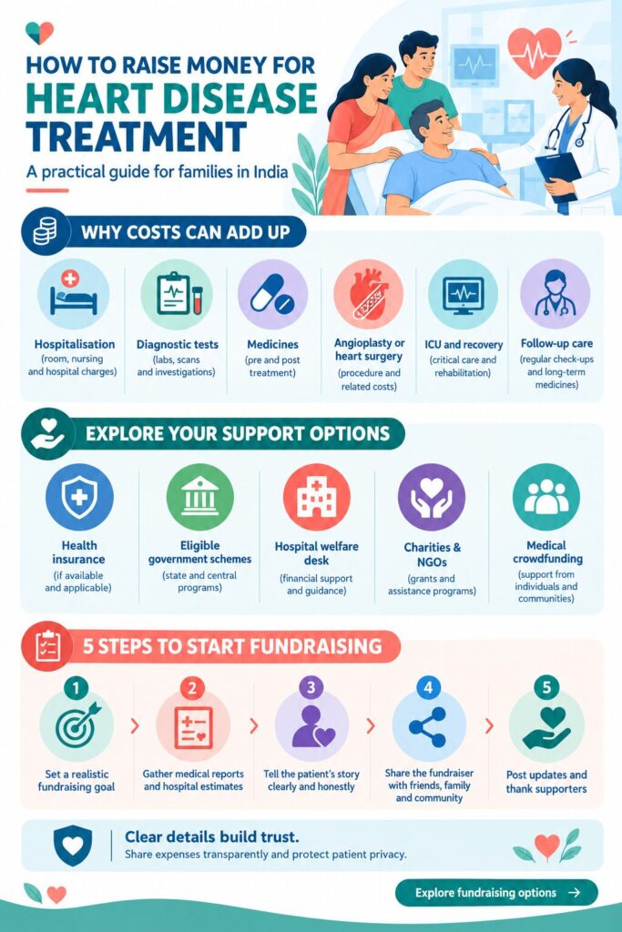 How to Raise Money for Heart Disease Treatment, Impact Guru