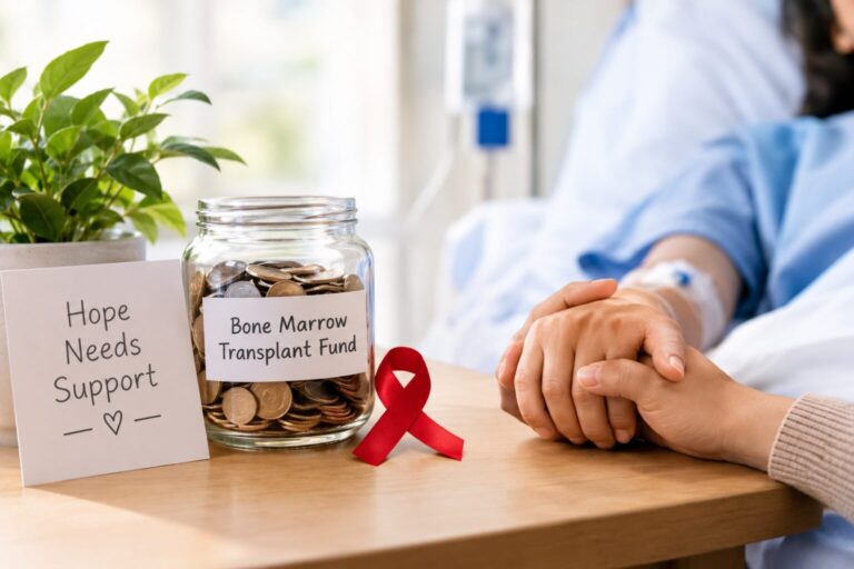 how to raise funds for bone marrow transplant
