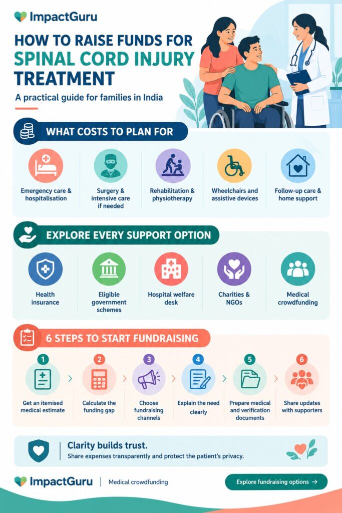 How to Raise Funds for Spinal Cord Injury Treatment in India